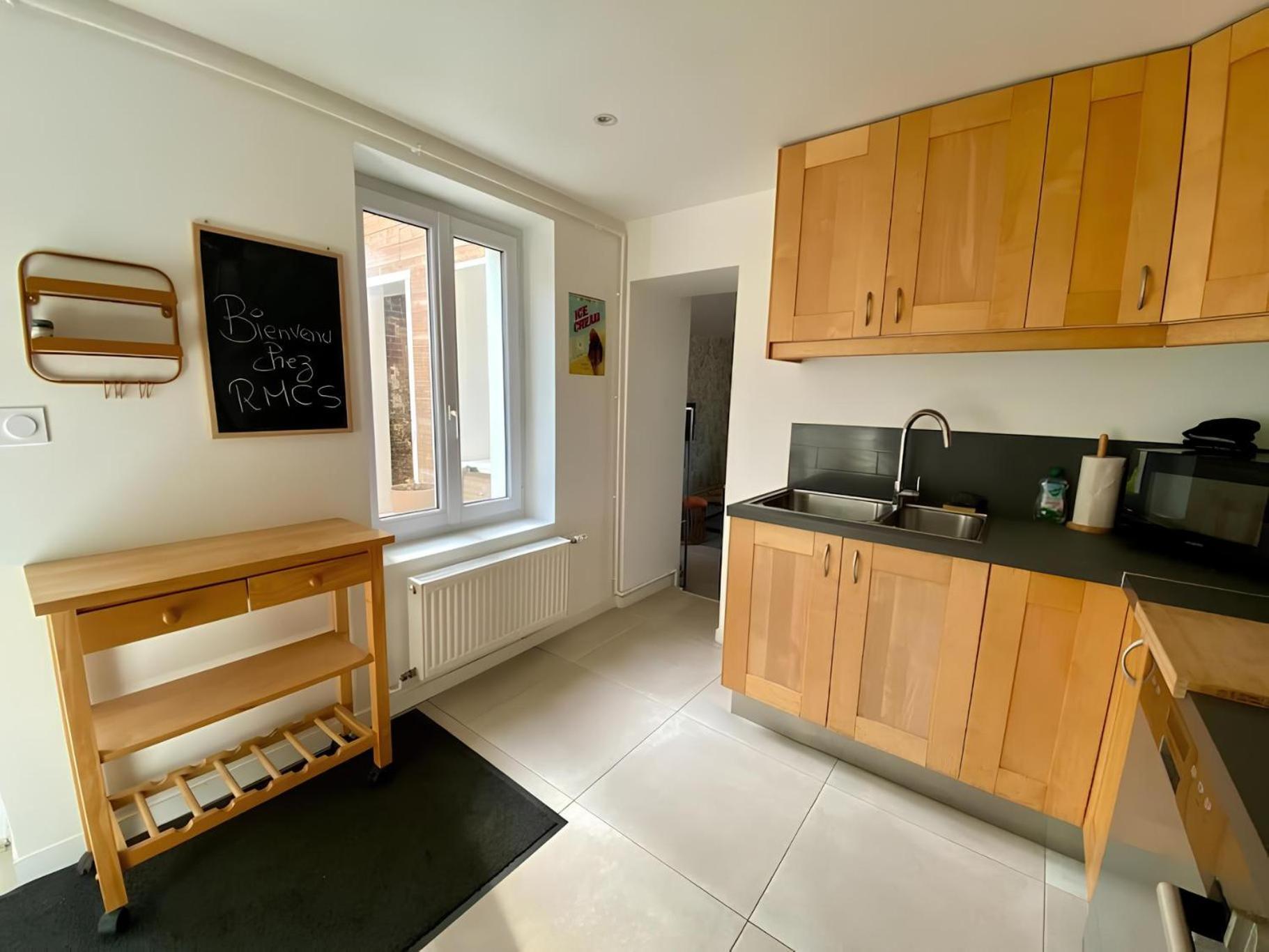 רואן Maison Familiale Avec Exterieur Menage Et Linges Inclus מראה חיצוני תמונה