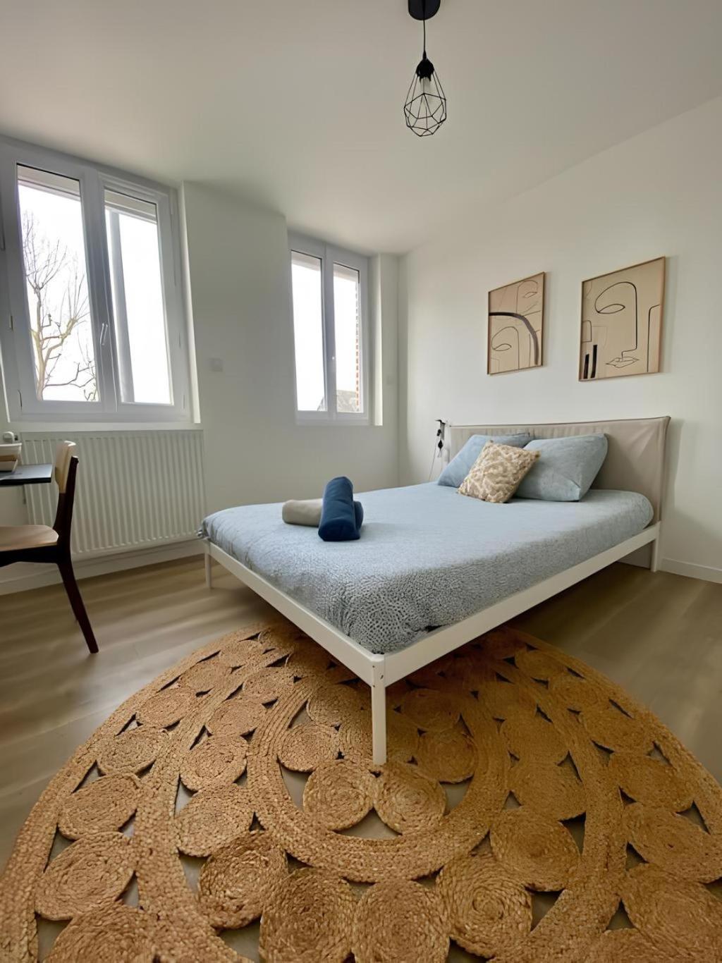 רואן Maison Familiale Avec Exterieur Menage Et Linges Inclus מראה חיצוני תמונה