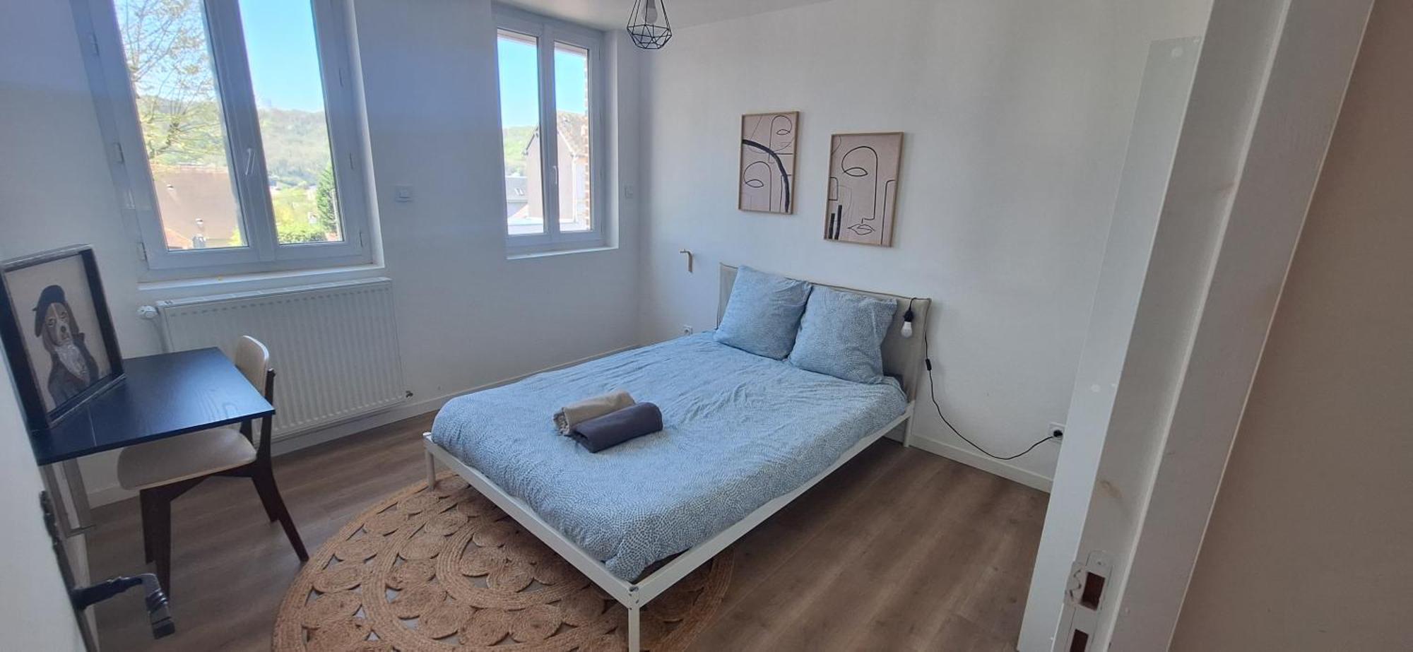 רואן Maison Familiale Avec Exterieur Menage Et Linges Inclus מראה חיצוני תמונה